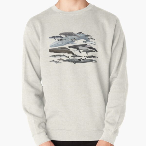 Cetaceans  Pullover Sweatshirt
