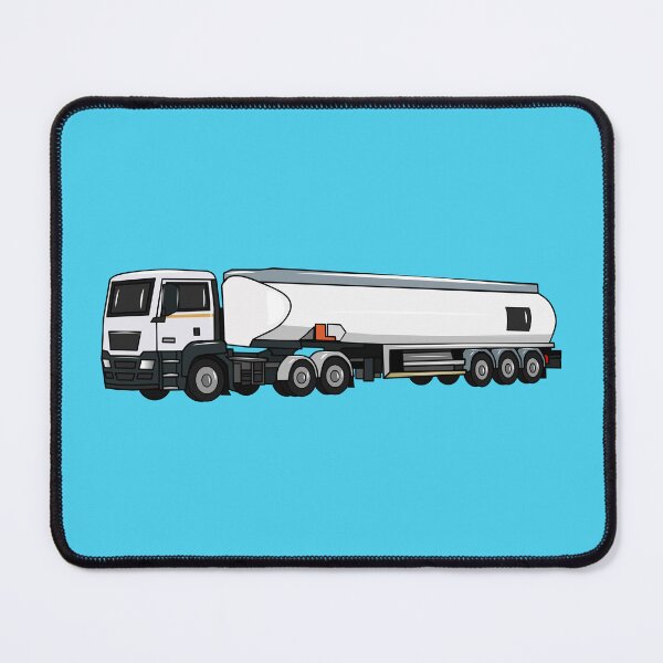 Item preview, Tanker truck fuel transport cartoon illustration designed and sold by Misscartoon.