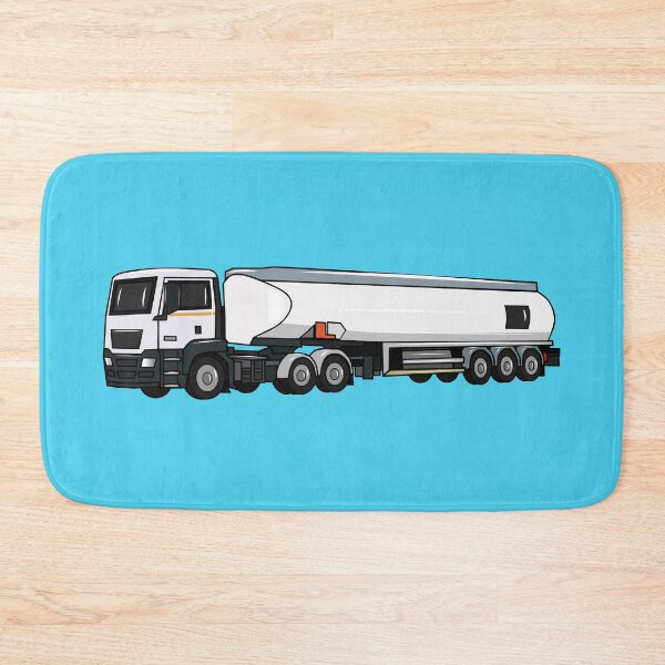 Item preview, Tanker truck fuel transport cartoon illustration designed and sold by Misscartoon.