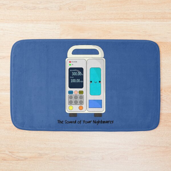 Item preview, The sound of your nightmares Infusion Pump, IV infusion nurse humor designed and sold by Crafty-Anomaly.
