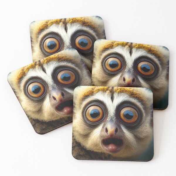 Item preview, A Shocked Slow Loris designed and sold by GingerArranger.