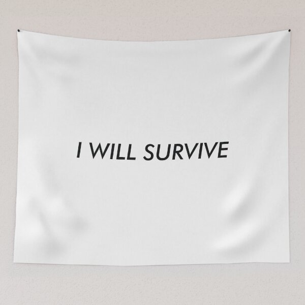 Item preview, I will survive (black) designed and sold by didijuca.
