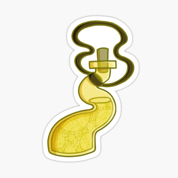 Health Potion sticker — Stubborn Toad