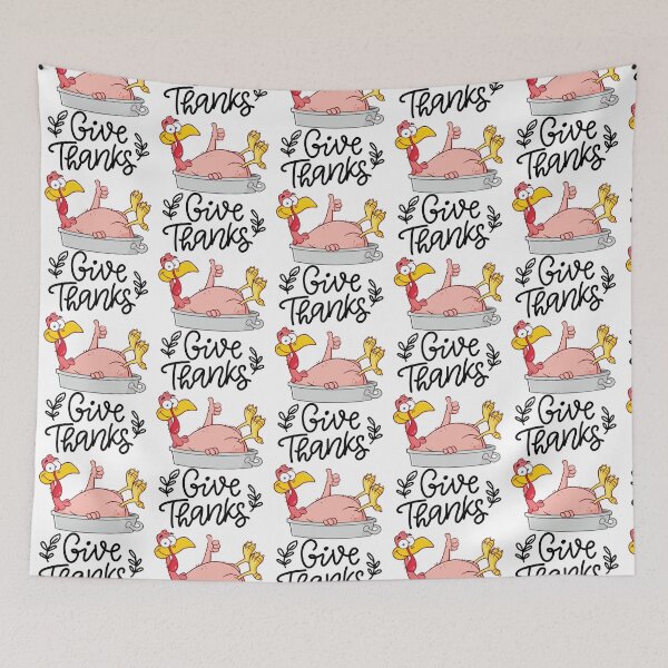 Item preview, Happy Thanksgiving with funny turkey  designed and sold by marcellanyce.