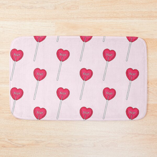 Item preview, Slut Heart Lollipop | Cute Pink Submissive Sucker designed and sold by KinkShoppe.