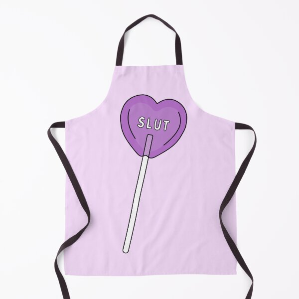 Item preview, Slut Heart Lollipop | Cute Purple Submissive Sucker designed and sold by KinkShoppe.