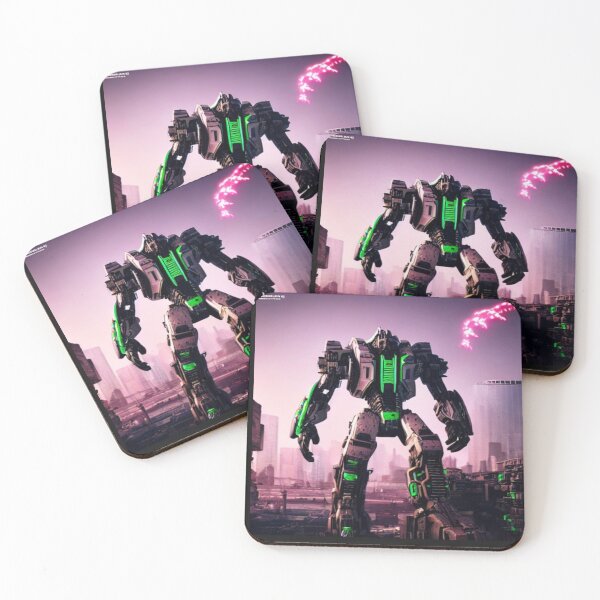 Item preview, Giant robot on Planet X designed and sold by Africa C. Williams.