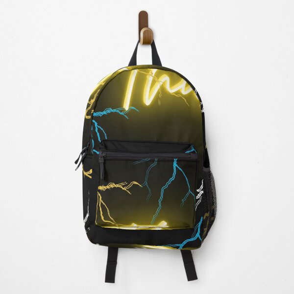Item preview, Lightning and thunder with neon font designed and sold by GREENTAGs.