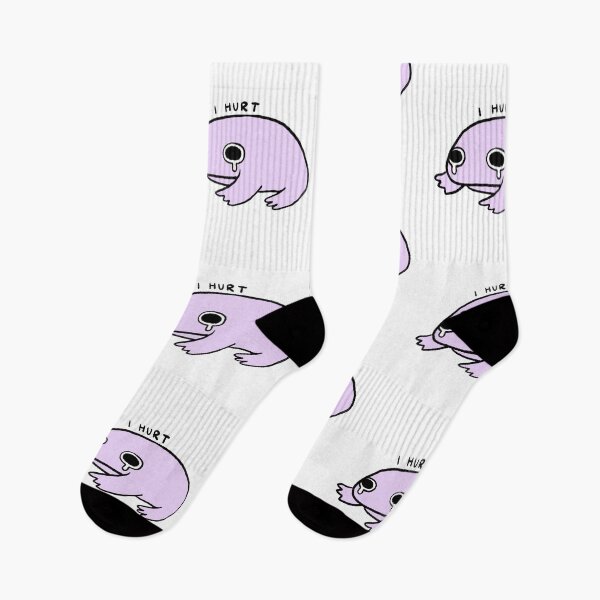 Item preview, I Hurt | Lilac Purple Crying Frog designed and sold by iristocat.