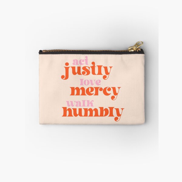 Item preview, Act Justly, Love Mercy, Walk Humbly - social justice Bible (retro pink and orange) designed and sold by Ofeefee.