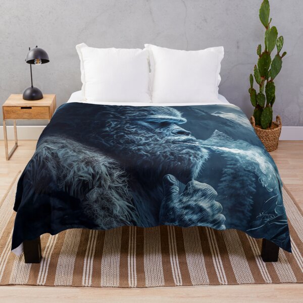 Item preview, Bigfoot smoking under the Stars designed and sold by MasartDesigns.