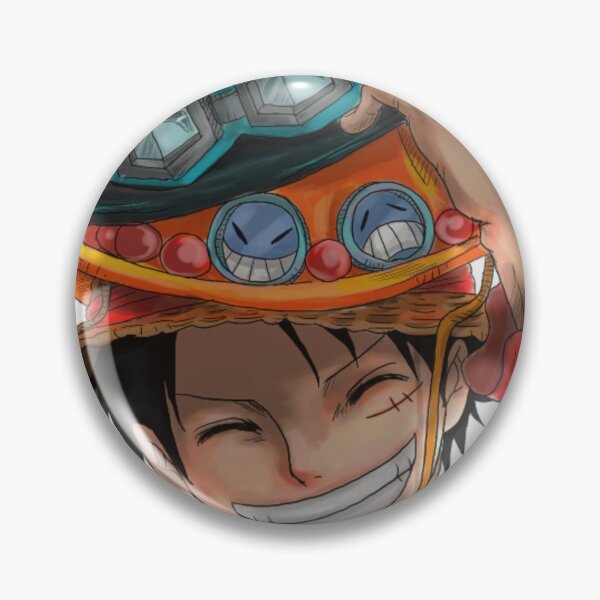 One Piece Anime – Emblema Ace Hat Patch, Laranja, 7,6 cm 44265