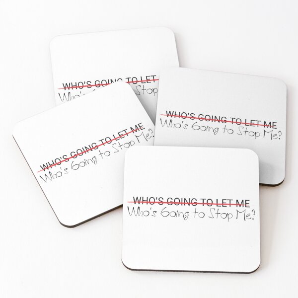 Item preview, Who's Going to Stop Me? designed and sold by ReephShop ★★★★★.
