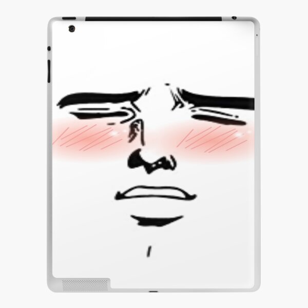 Yaranaika? (や ら な い) Anime Meme Face | iPad Case & Skin