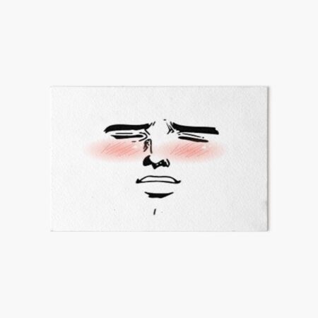 Kuso Miso Technique meme Face | Art Board Print