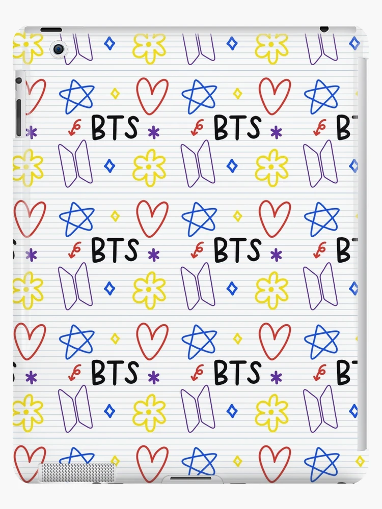 BTS doodle pattern iPad Case & Skin for Sale by natashacole