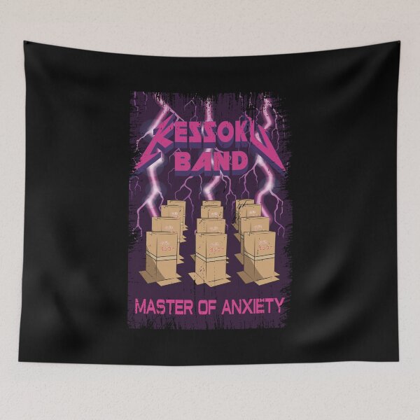 Item preview, BOCCHI THE ROCK!: KESSOKU BAND MASTER OF ANXIETY (GRUNGE STYLE) designed and sold by FunGangStore.
