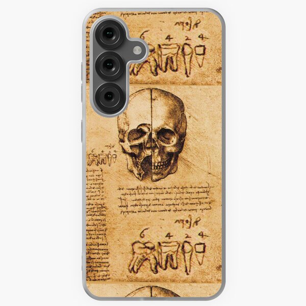 Item preview, SKULL AND TEETH ,DENTAL PARCHMENT Leonardo  Da Vinci designed and sold by BulganLumini.