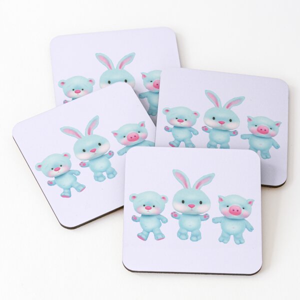Item preview, Three blue buddies by Maxine Gadd  designed and sold by Maxine Gadd.