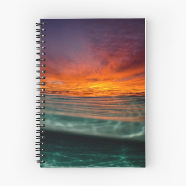 Item preview, Orange Aqua Ocean Sunrise  designed and sold by ShellCreative.