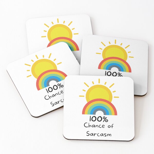 Item preview, 100% Chance of Sarcasm designed and sold by LifeLongTees ..