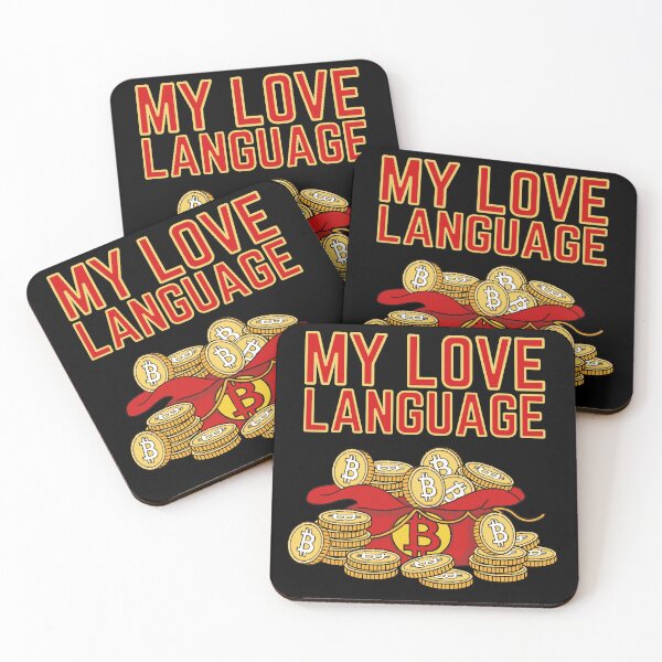 Item preview, BITCOIN MY LOVE LANGUAGE designed and sold by tradeculture143.