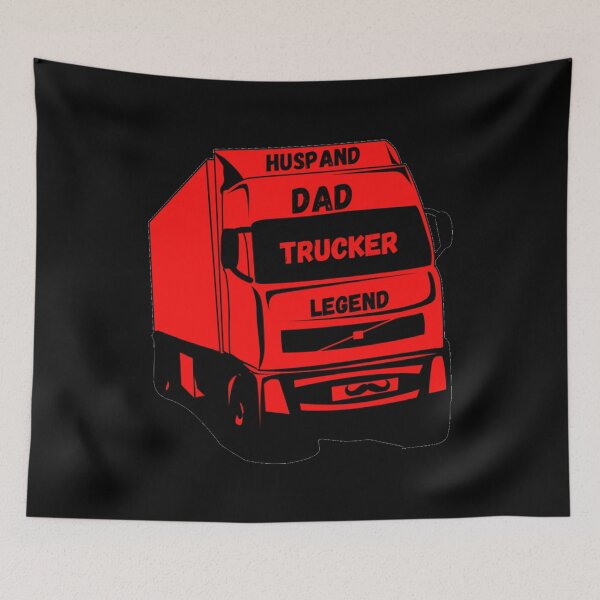 Item preview, Husband Dad Trucker Legend Kids Toddler Pullover Hoodie designed and sold by jounior ⭐⭐⭐⭐⭐.