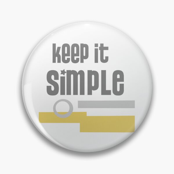 Item preview, Keep It Simple designed and sold by art64.