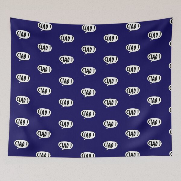 Item preview, french speech bubble (ciao) designed and sold by mystudiocreate.