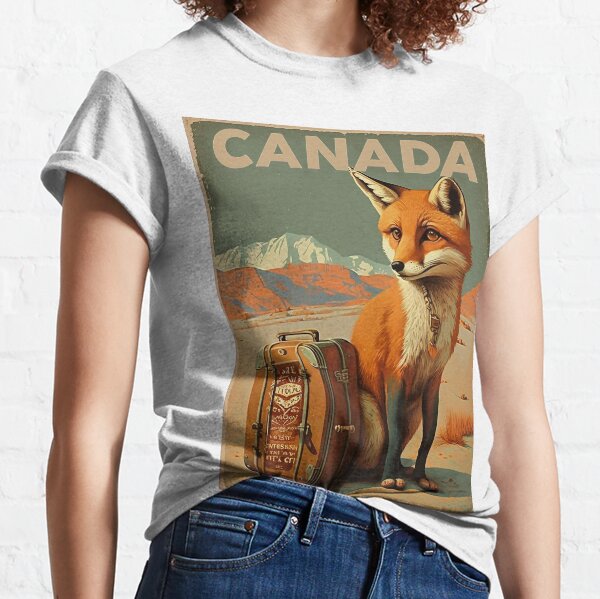 Vintage Fox Tshirt -  Canada