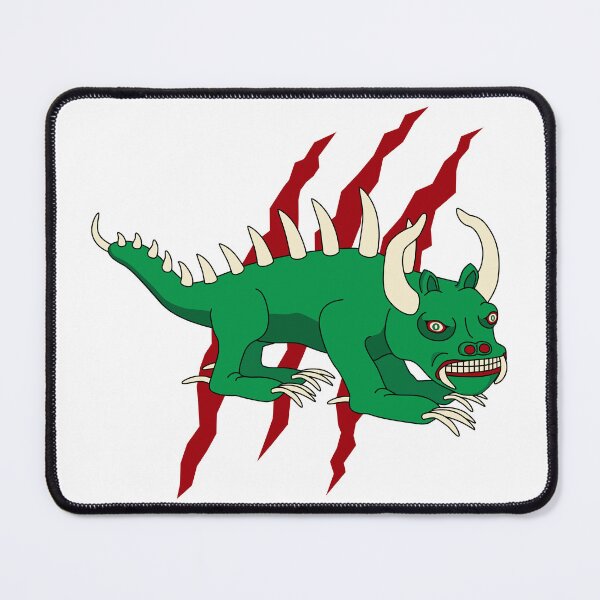 Item preview, HODAG Lone Beast Claws His Way to Victory - Red Scratch Mark designed and sold by BlueSkyTheory.