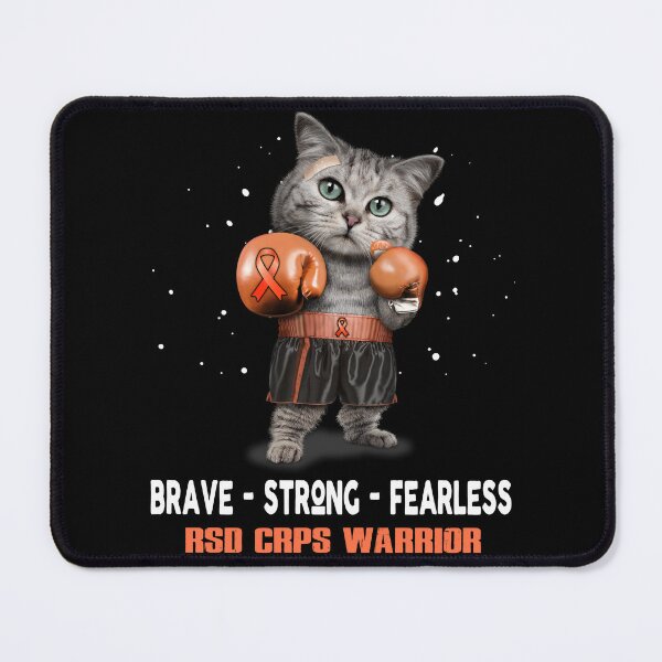 Item preview, RSD CRPS Warrior - BRAVE STRONG FEARLESS designed and sold by Berriosly.