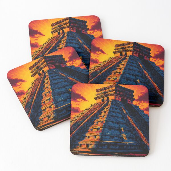 Item preview, Chichen Itza Sunset Vibes designed and sold by Luis Rodrigues.