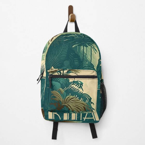 Item preview, Kinabalu National Forest Malaysia Vintage Travel Art Poster designed and sold by OldTravelArt.
