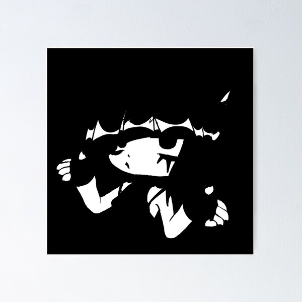 Item preview, Catgirl Black and White designed and sold by Nyamelon.