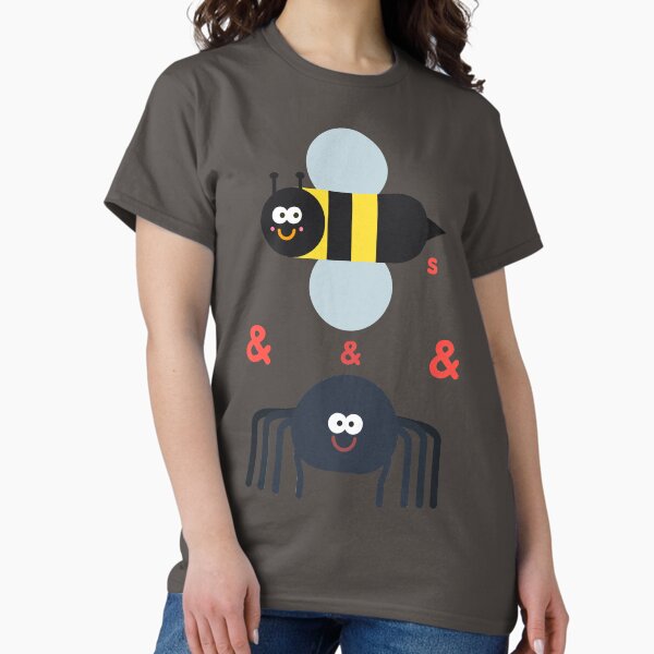 Item preview, bees and spider designed and sold by babyccino.