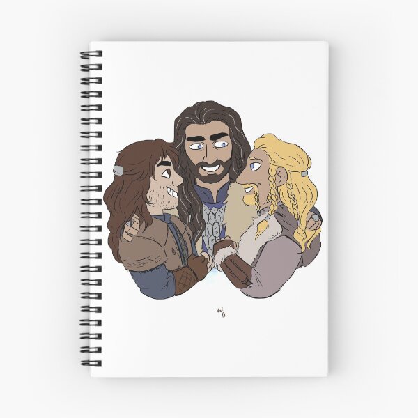 Item preview, Thorin, Fíli and Kíli designed and sold by bluesparkle.