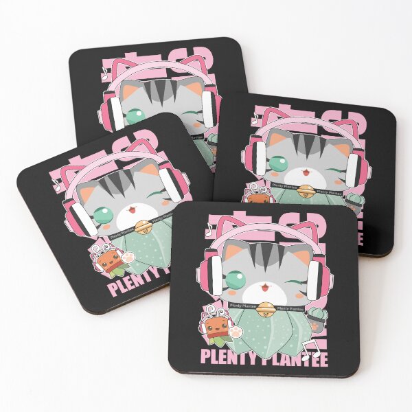 Item preview, Bishop's Cap Cactus Cat Kawaii Music designed and sold by plentyplantee.