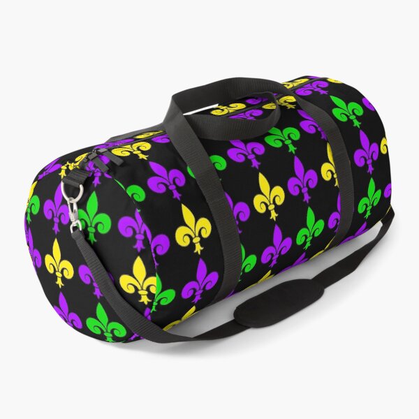 Item preview, Mardi Gras Fleur de Lis Pattern in Purple, Green and Gold designed and sold by Gsallicat.