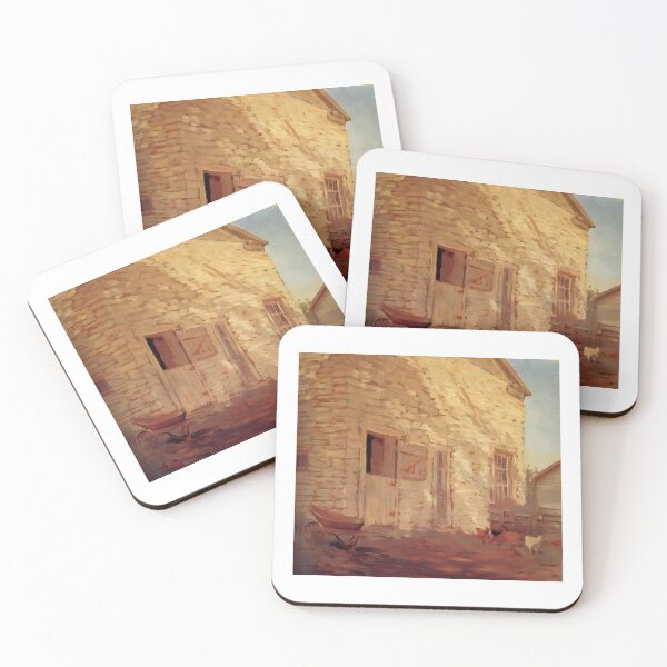Item preview,  Grant Wood  The old stone barn designed and sold by TeeARTHY.