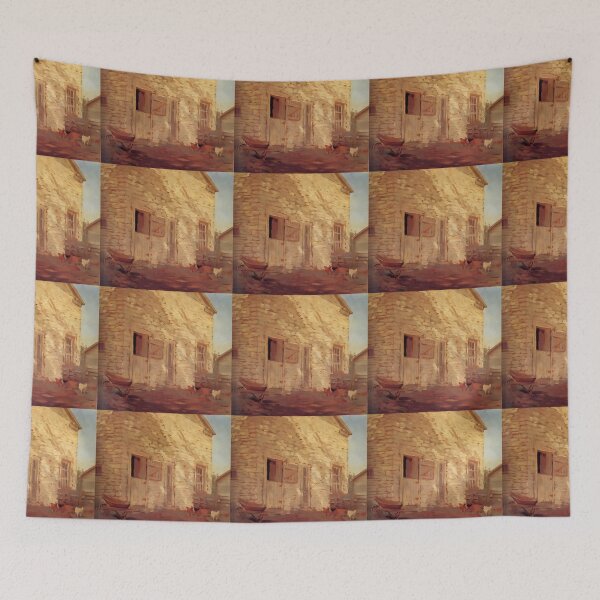 Item preview,  Grant Wood  The old stone barn designed and sold by TeeARTHY.
