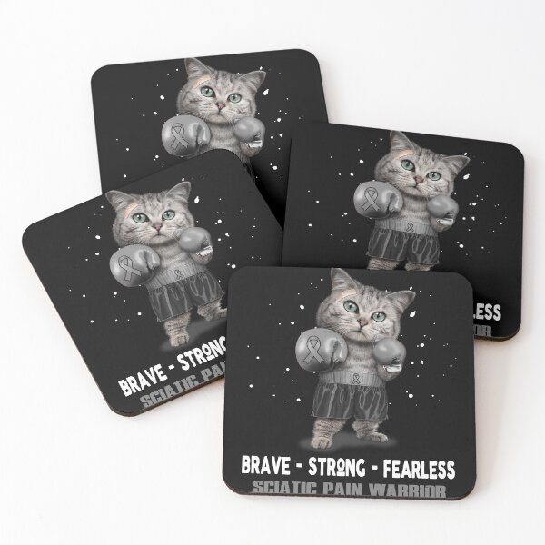 Item preview, Sciatic Pain Warrior - BRAVE STRONG FEARLESS designed and sold by Berriosly.