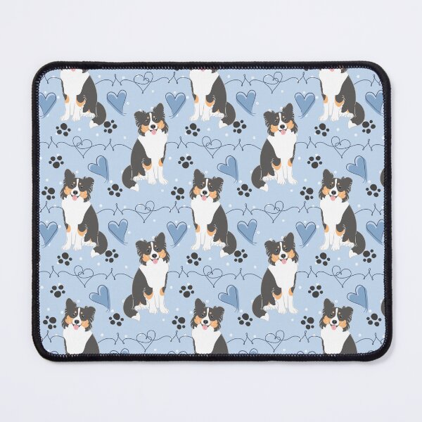 Item preview, LOVE Black Tricolor Border Collie designed and sold by Lulupainting.