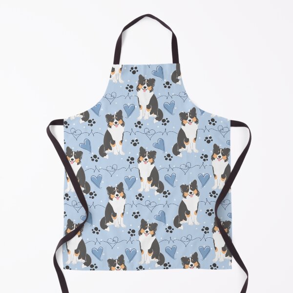 Item preview, LOVE Black Tricolor Border Collie designed and sold by Lulupainting.