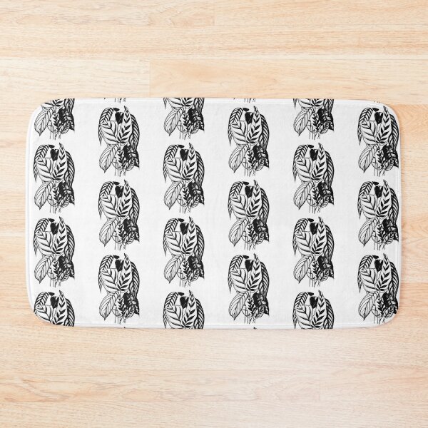 Item preview, Marantas and Calatheas | Black Artwork |  designed and sold by VintagePlantJoy.