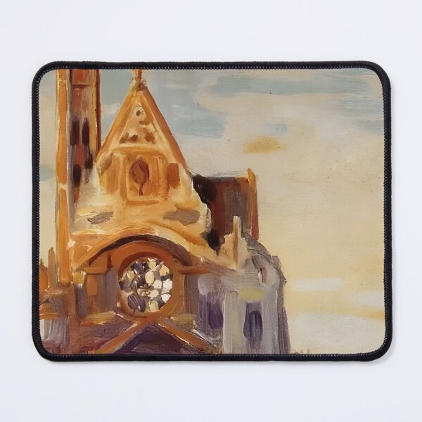 Item preview, Grant Wood The Church in Paris designed and sold by TeeARTHY.