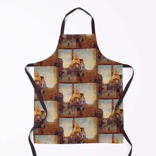 Item preview, Grant Wood The Church in Paris designed and sold by TeeARTHY.