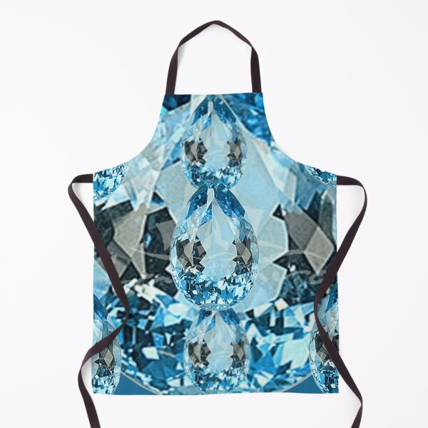 Item preview, AQUA GEMS ARTE DE LA PIEDRA DE NACIMIENTO DE MARZO designed and sold by sharlesart.