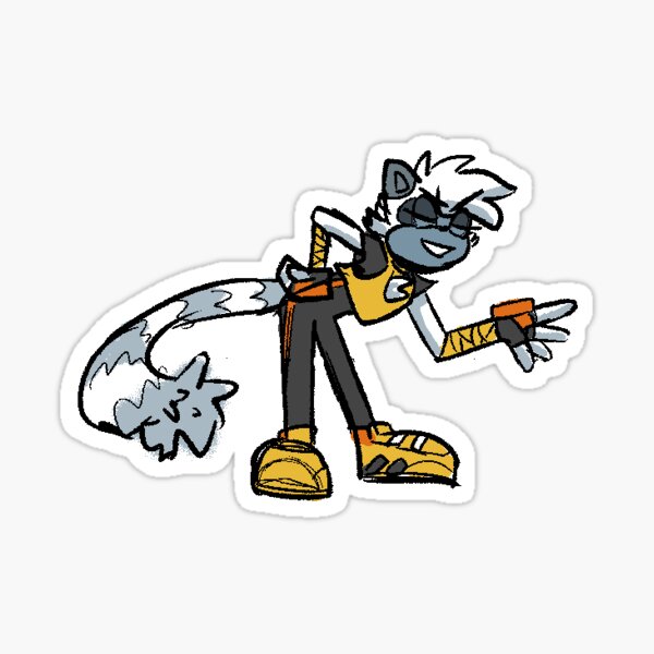 Item preview, tangle the lemur designed and sold by Space-Arbys.