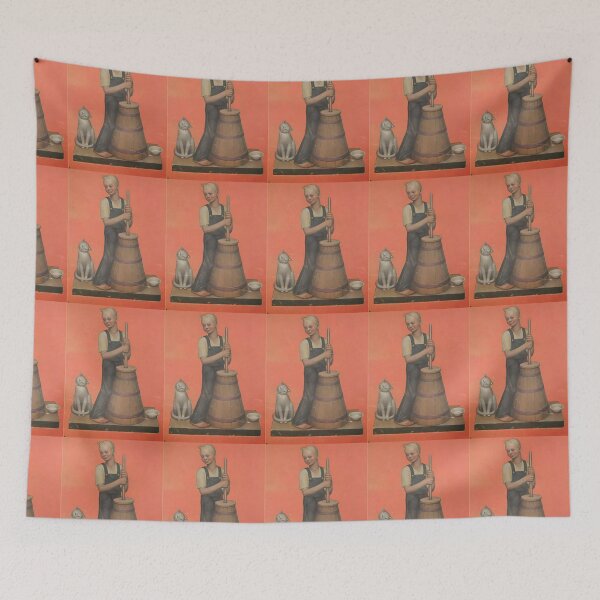 Item preview, Grant Wood  Farm in the hill. The boy with the cat designed and sold by TeeARTHY.